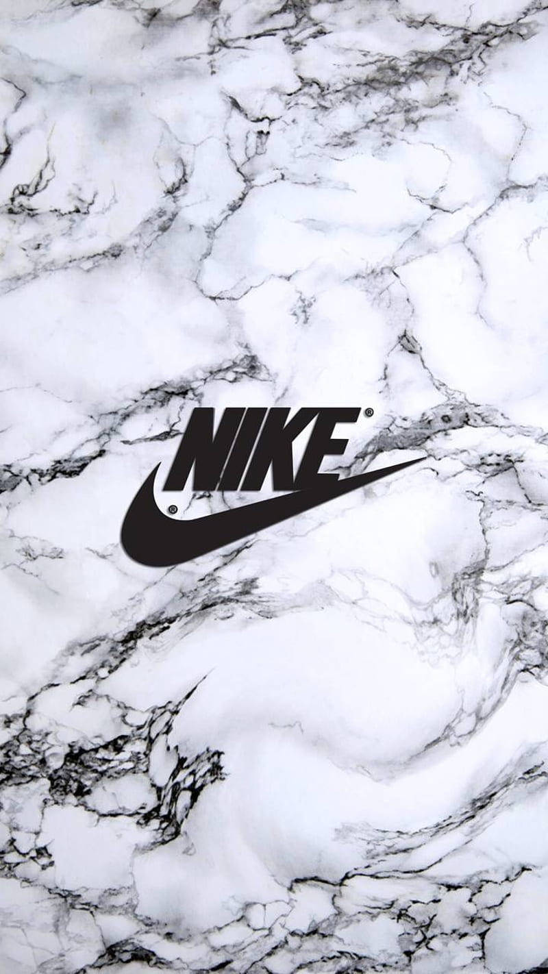 Marble Nike Swoosh Wallpaper