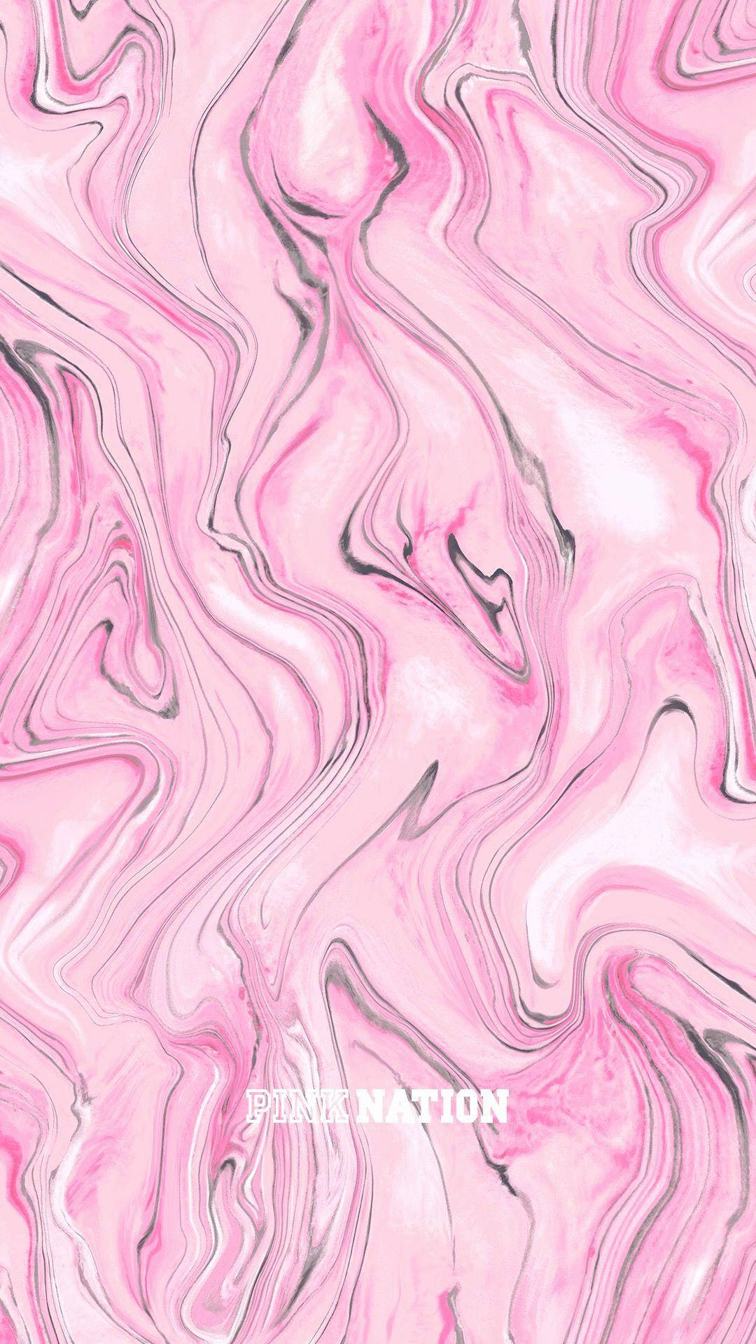 Marble Pink And Black Wavy Patterns Pink Nation