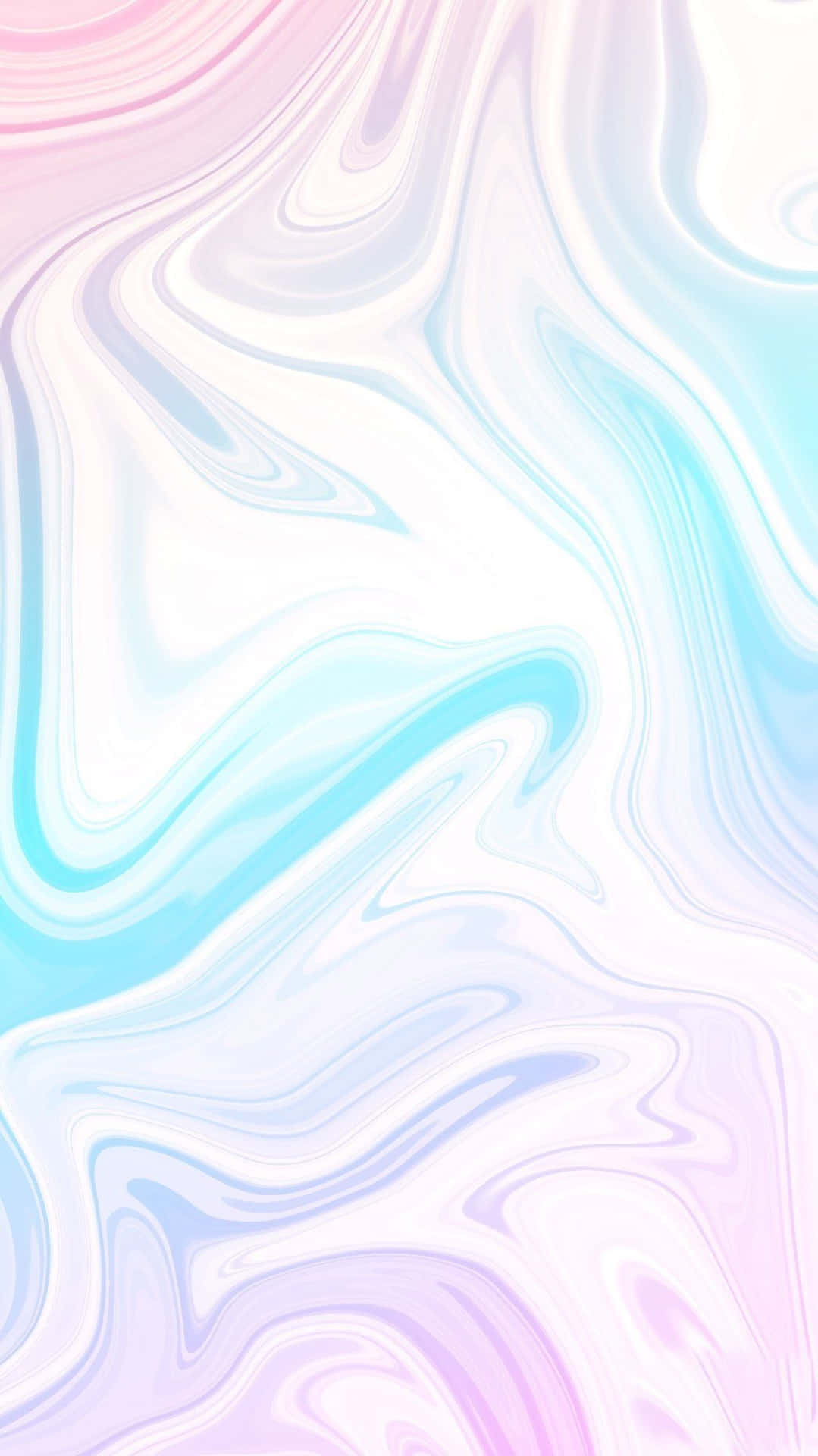 Blue And White Highlights Marble Purple Background