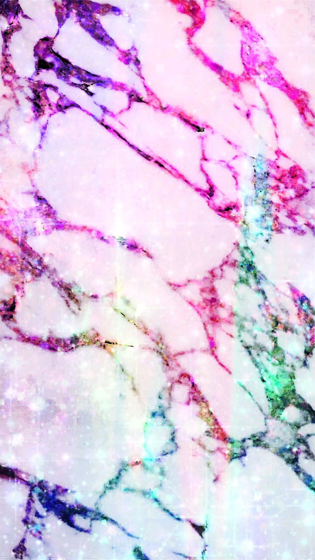 Rainbow Filter Marble Purple Background