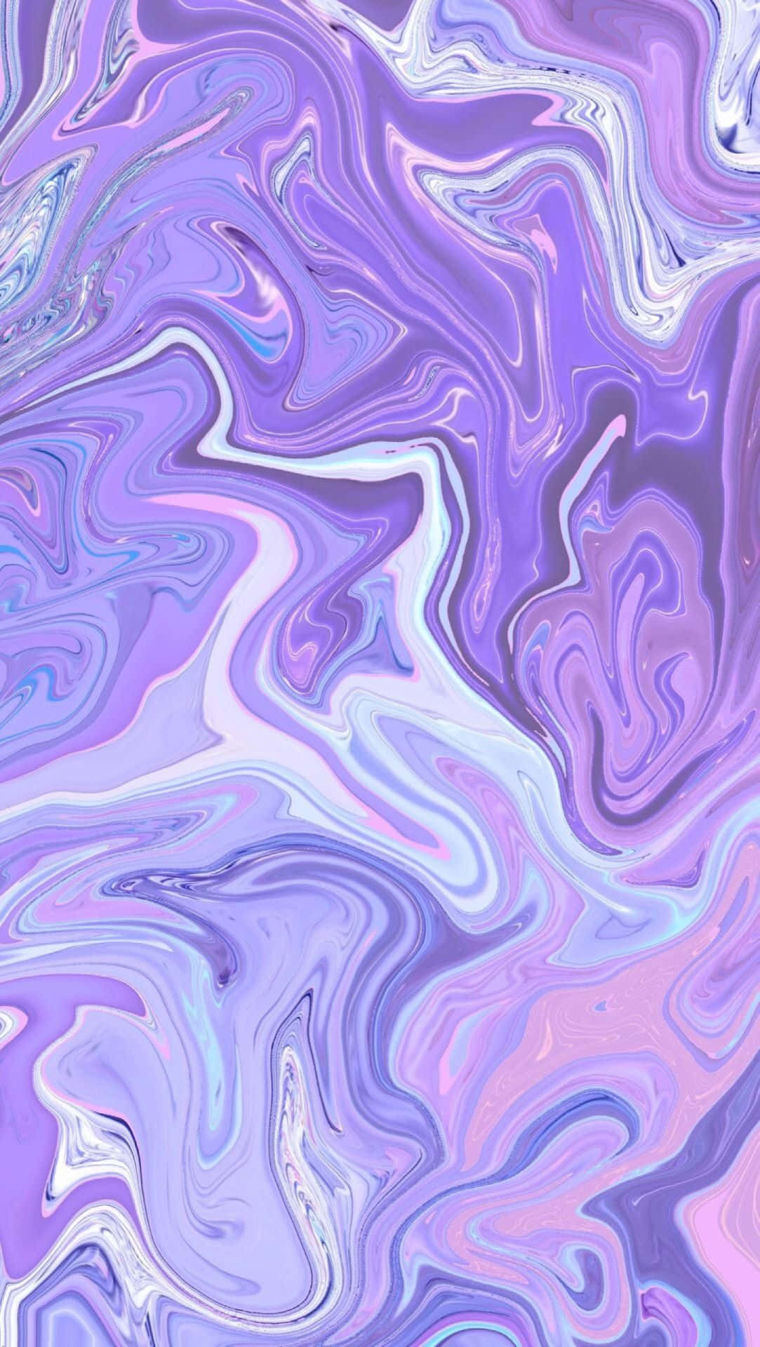 Pretty Liquid Marble Purple Background