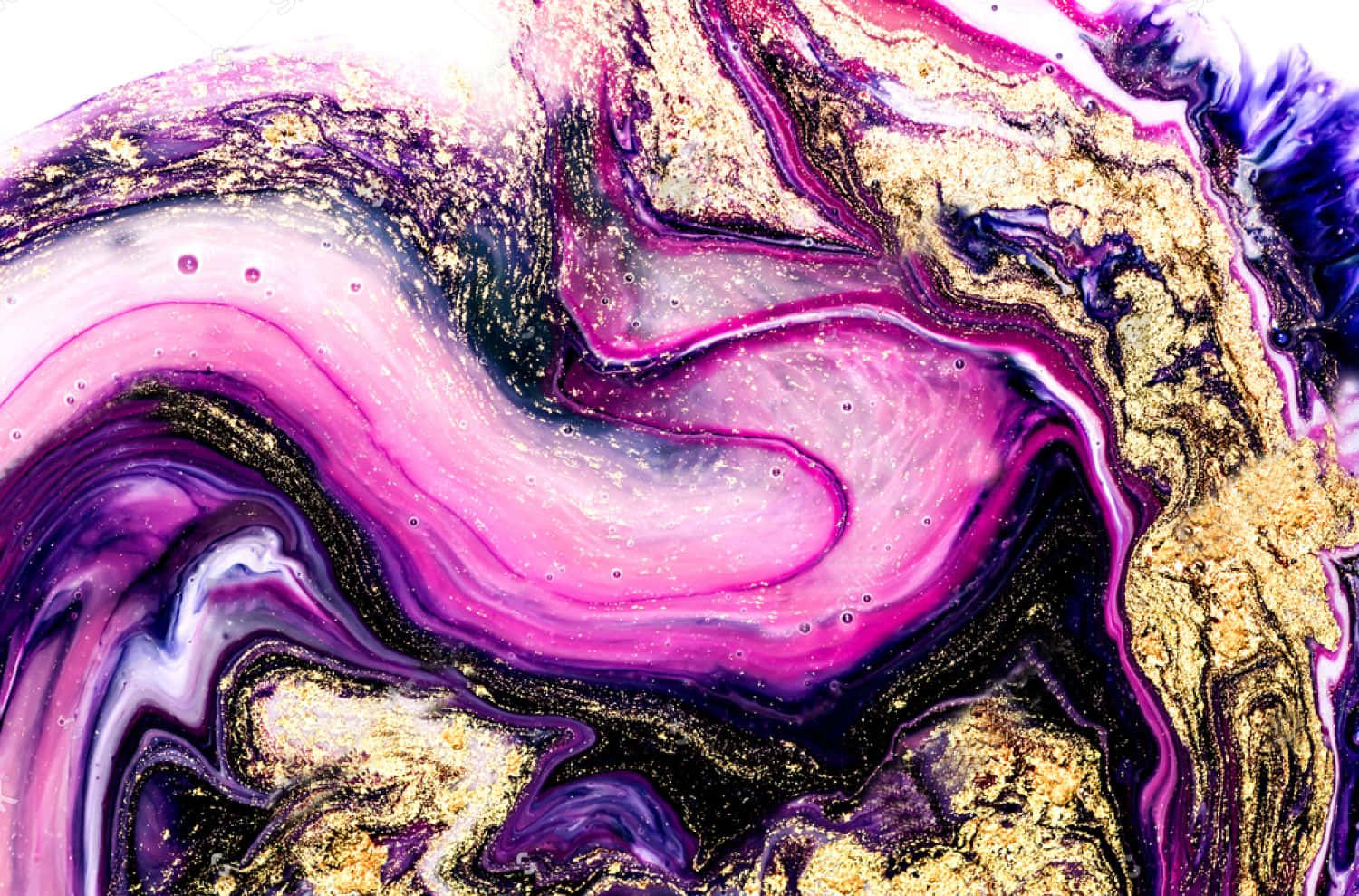 Bright Lighting Marble Purple Background