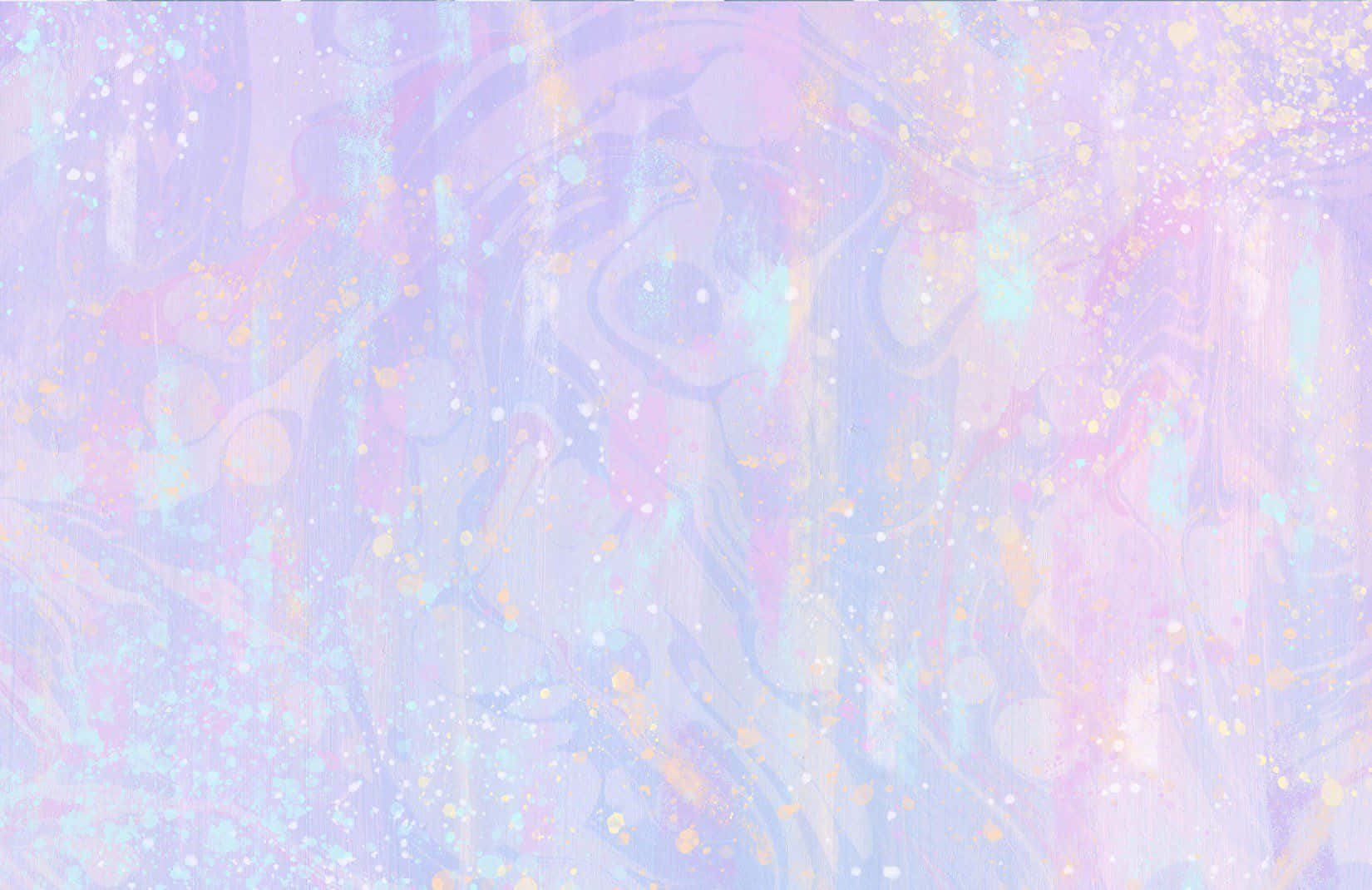Splattering Of Rainbow Marble Purple Background