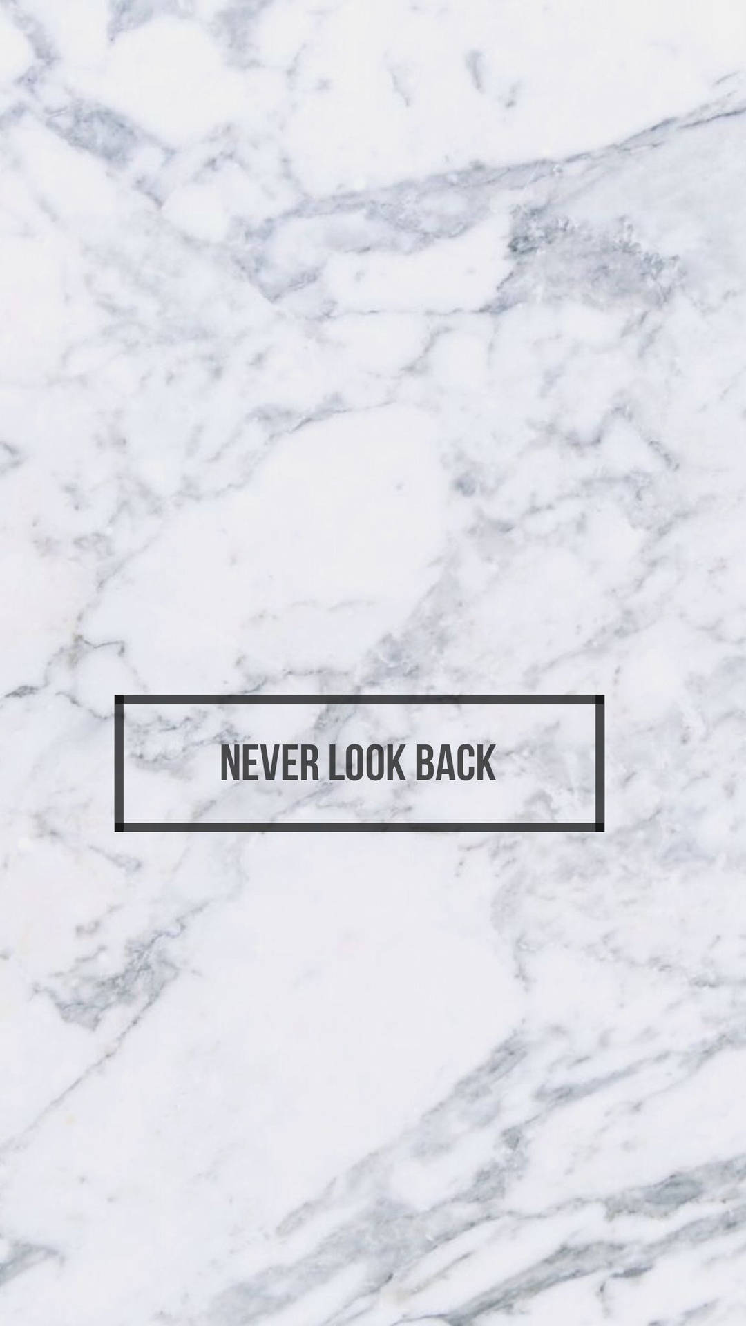 Marble Quote White Pattern Wallpaper