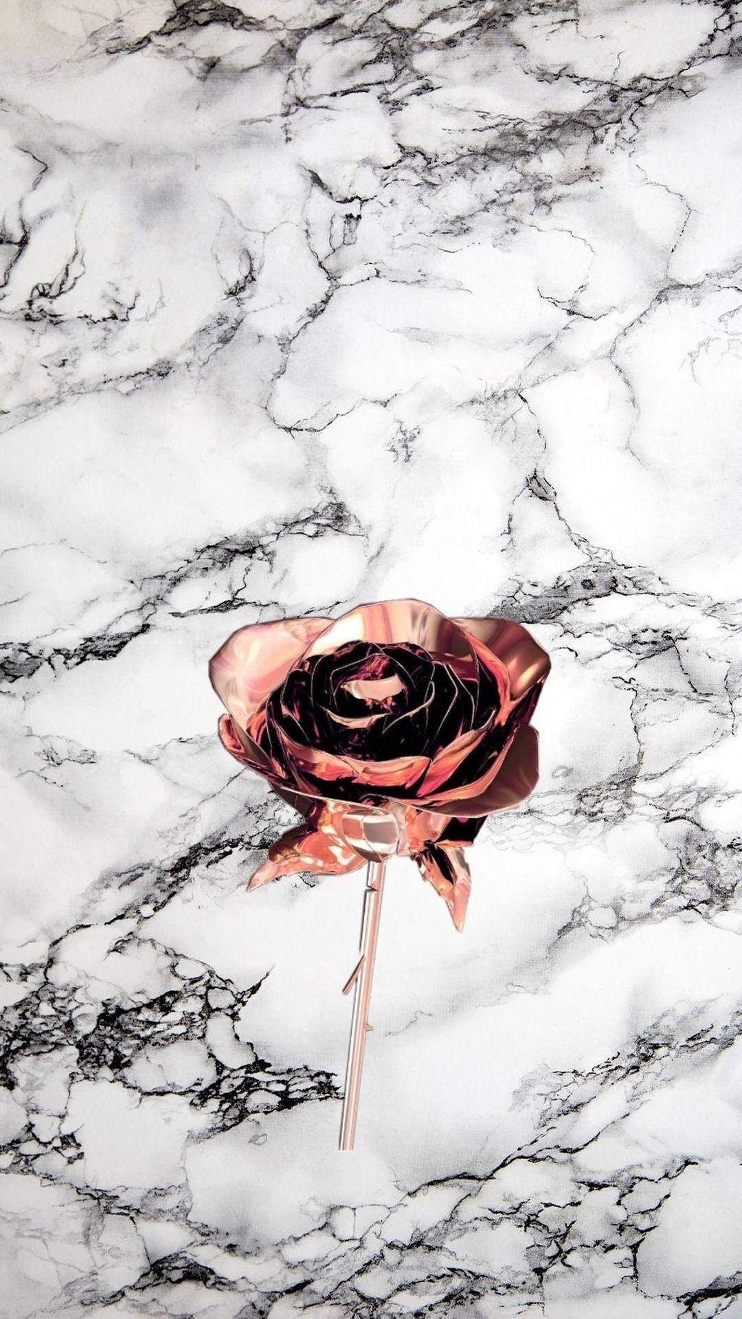 Marble Rose Gold Aesthetic Picture