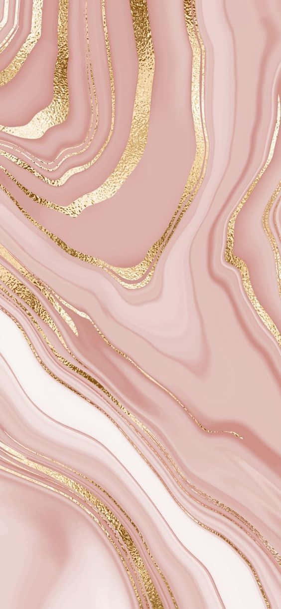 Marble Rose Gold Background