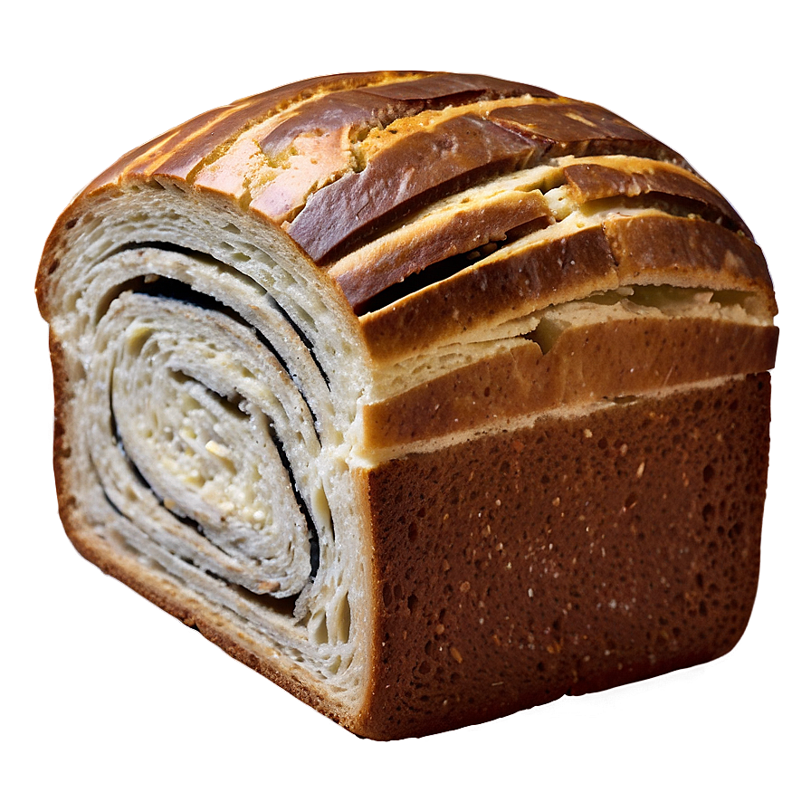 Marble Rye Bread Slice Png Sks PNG