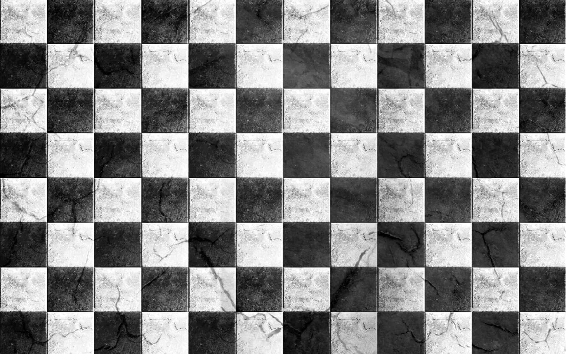 Marble Texture Checkerboard Pattern Wallpaper