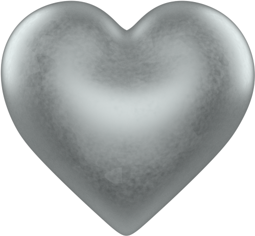 Marble Texture Heart Transparent Background PNG
