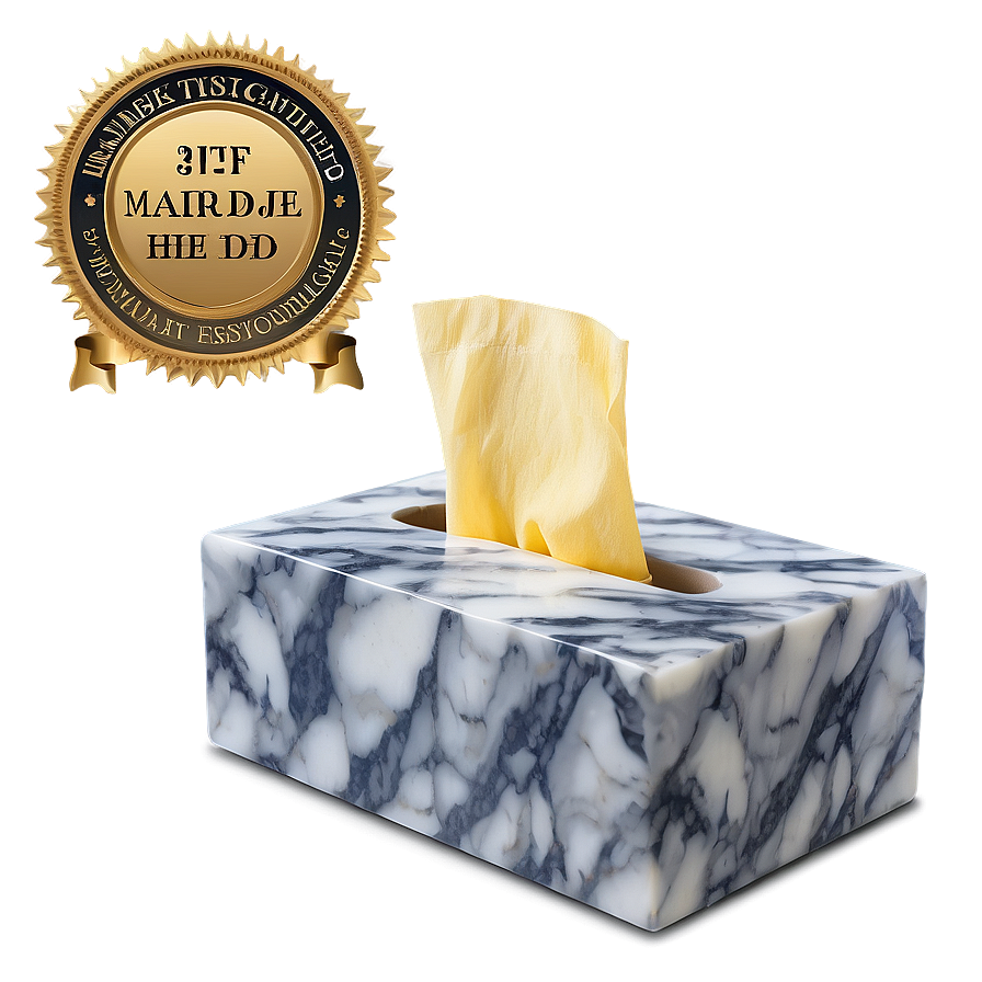 Marble Tissue Box Png Ymr29 PNG