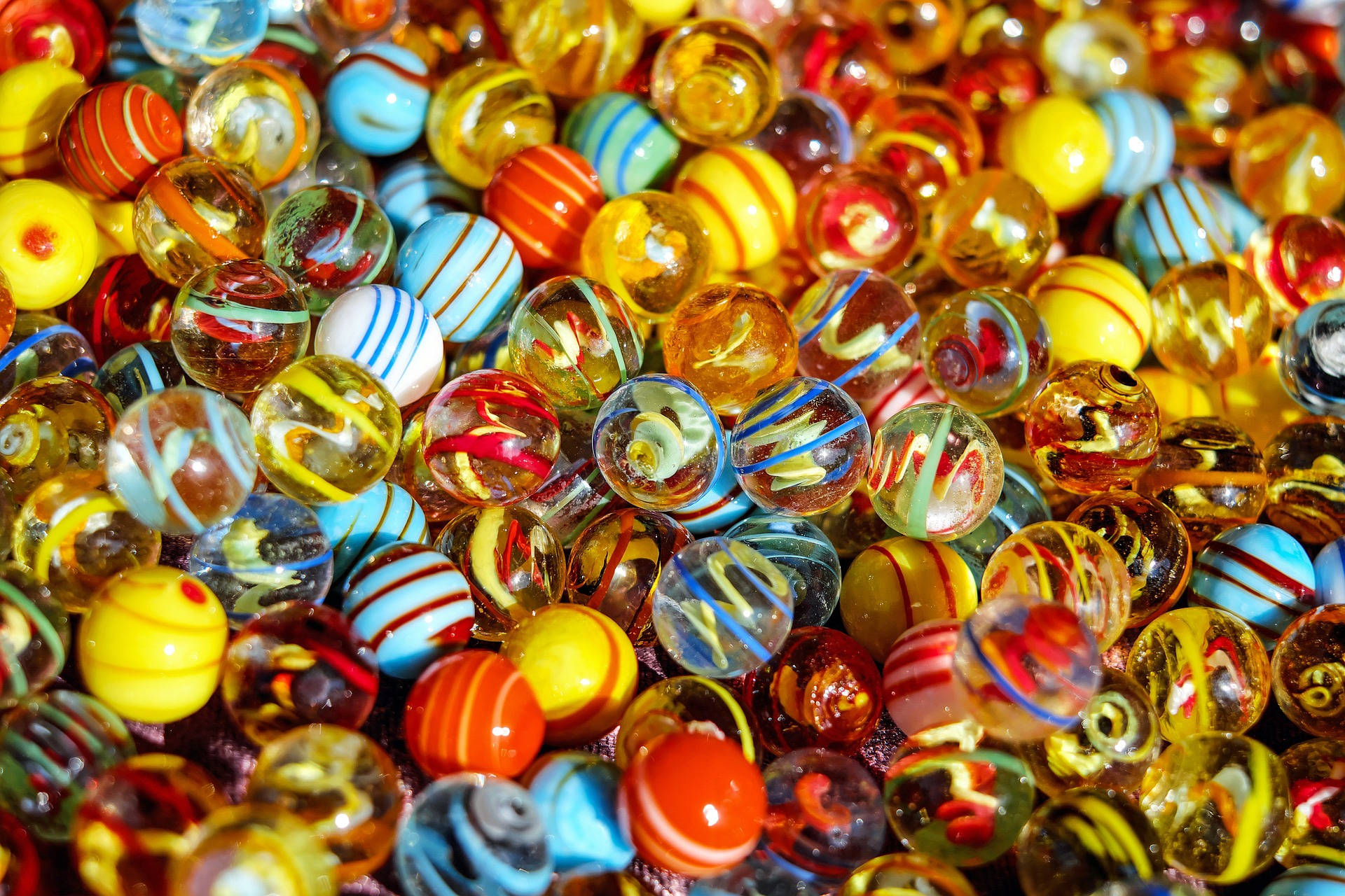 Marbles For Colorful Background Wallpaper
