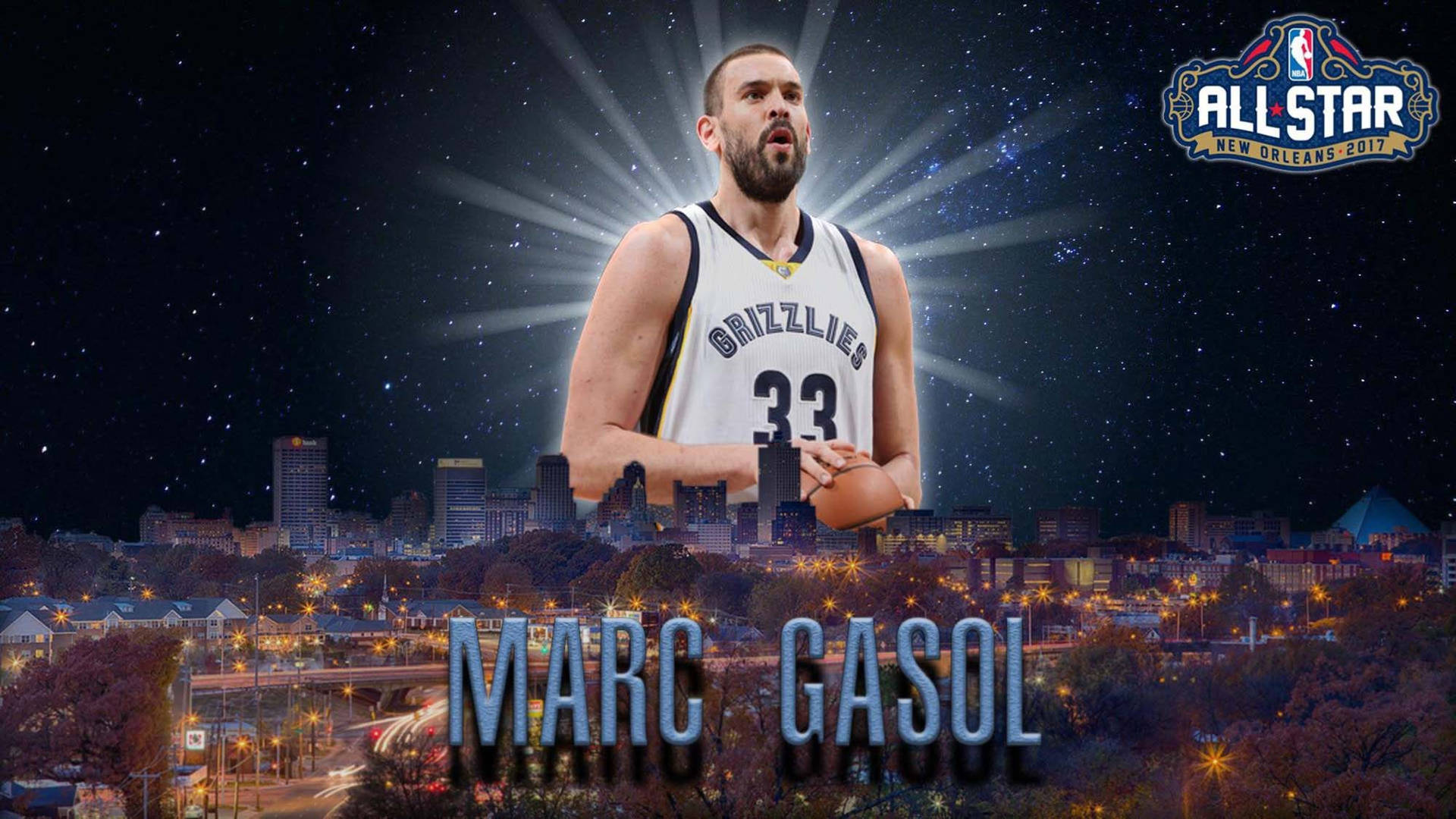 Marc Gasol All-star 2017 Sfondo