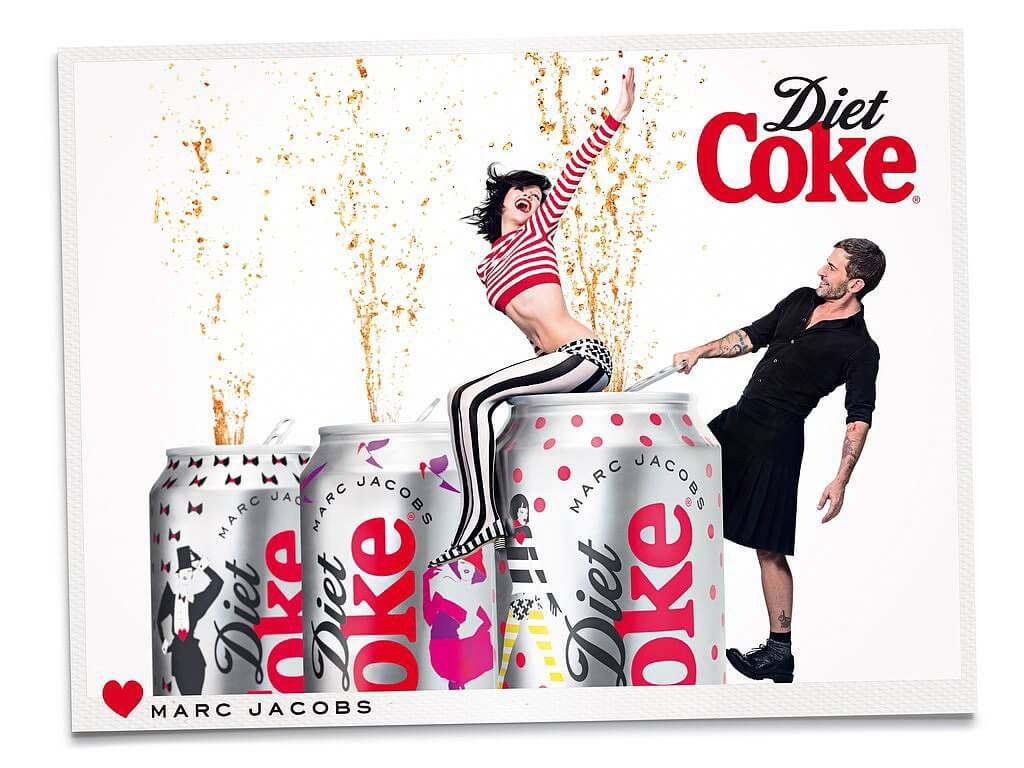 Marc Jacobs Diet Coke Campaign