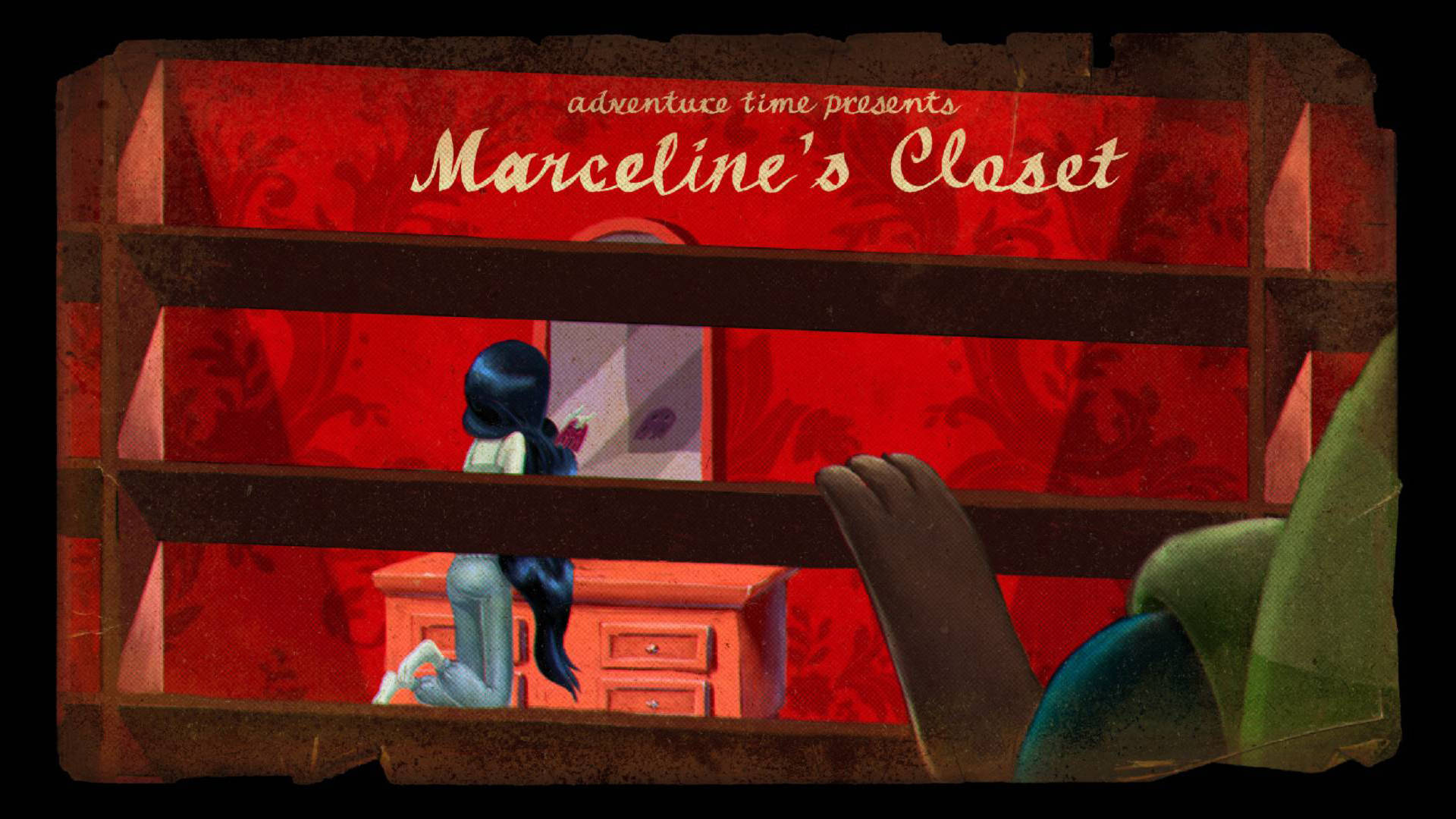 Marcelinesabenteuer In Der Garderobe - Adventure Time Wallpaper