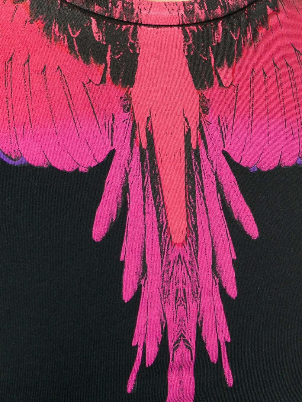Marcelo Burlon Pink Wings Print Wallpaper