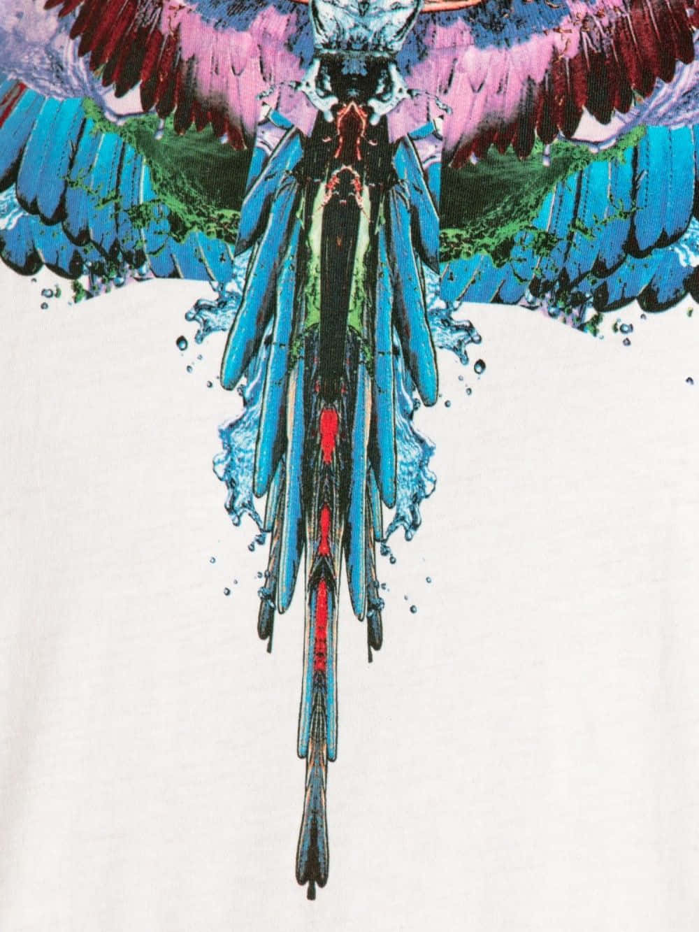 Marcelo Burlon Wings With Water Design Wallpaper
