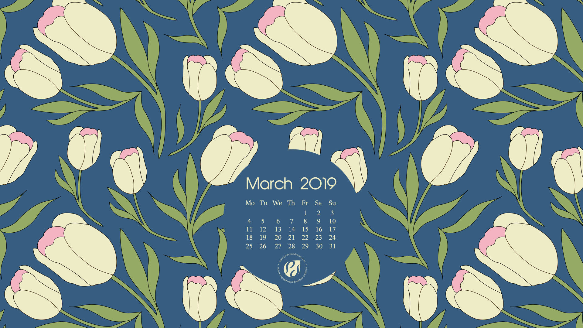 March 2019 Calendar Design