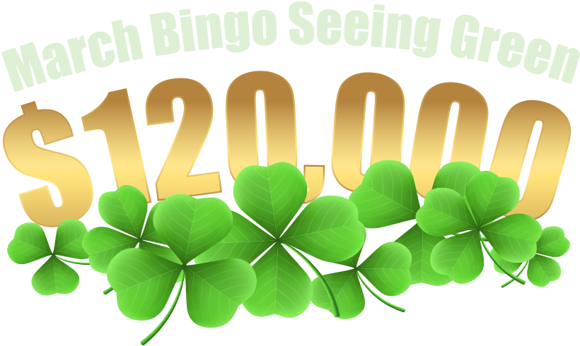March Bingo Seeing Green120000 Event PNG