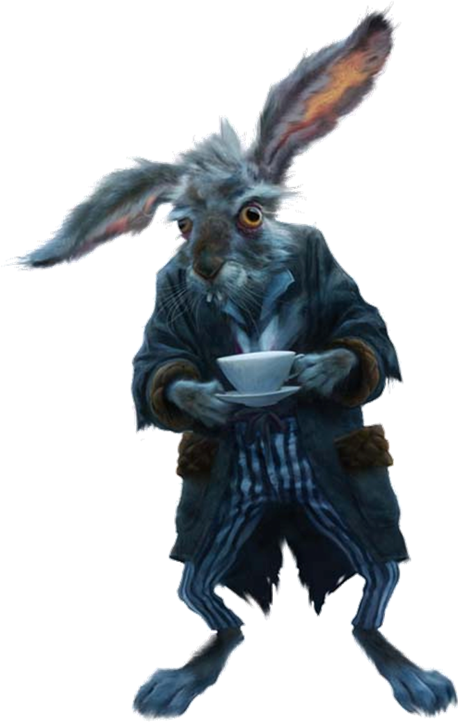 March Hare Tea Time PNG
