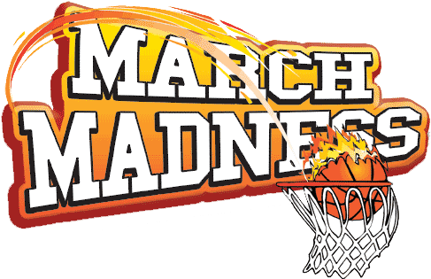 March Madness Basketball Logo PNG