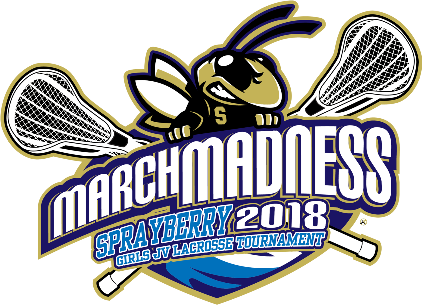 March Madness Sprayberry Girls J V Lacrosse Tournament2018 PNG