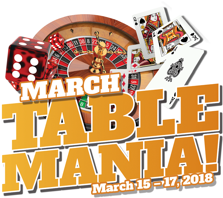 March Table Mania Roulette Dice Cards Promotion2018.png PNG