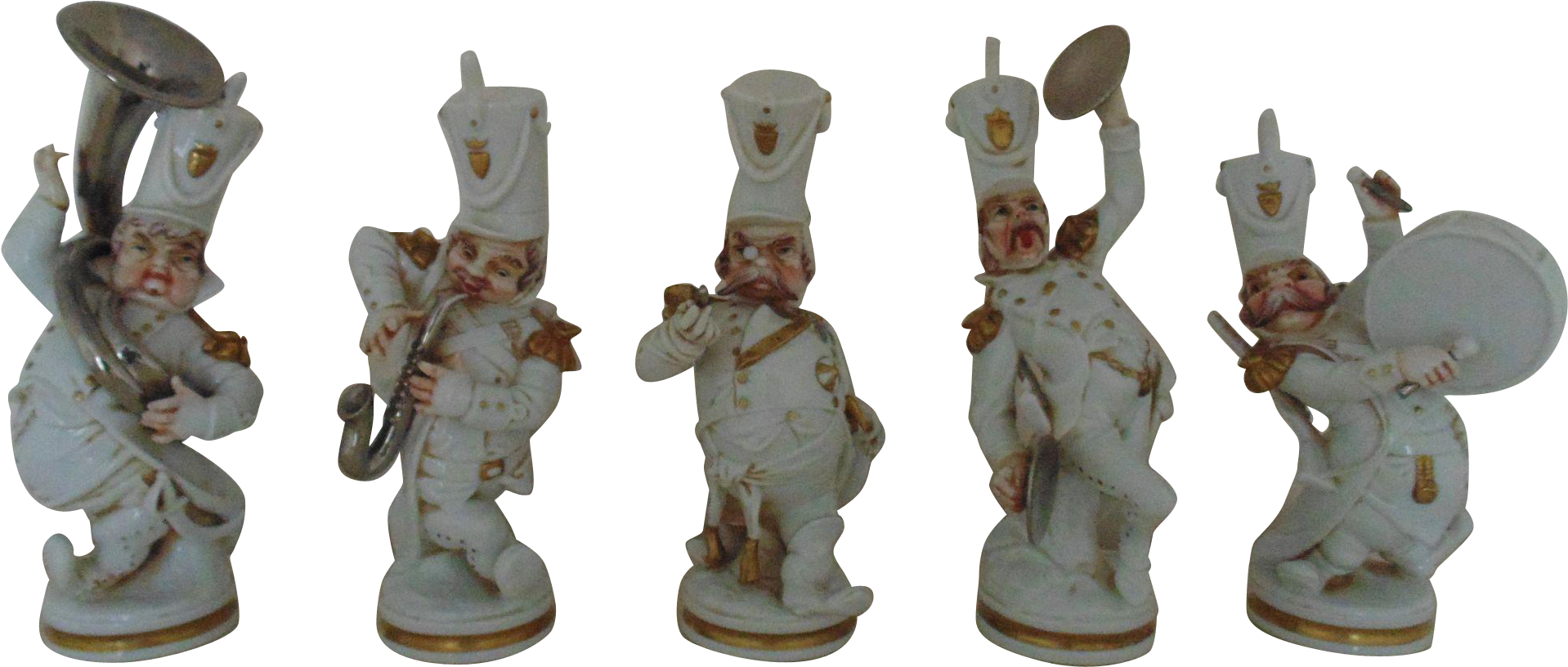 Marching Chef Band Figurines PNG