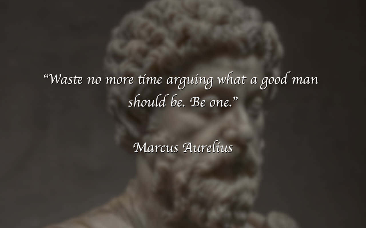Marcus Aurelius Quote Wallpaper