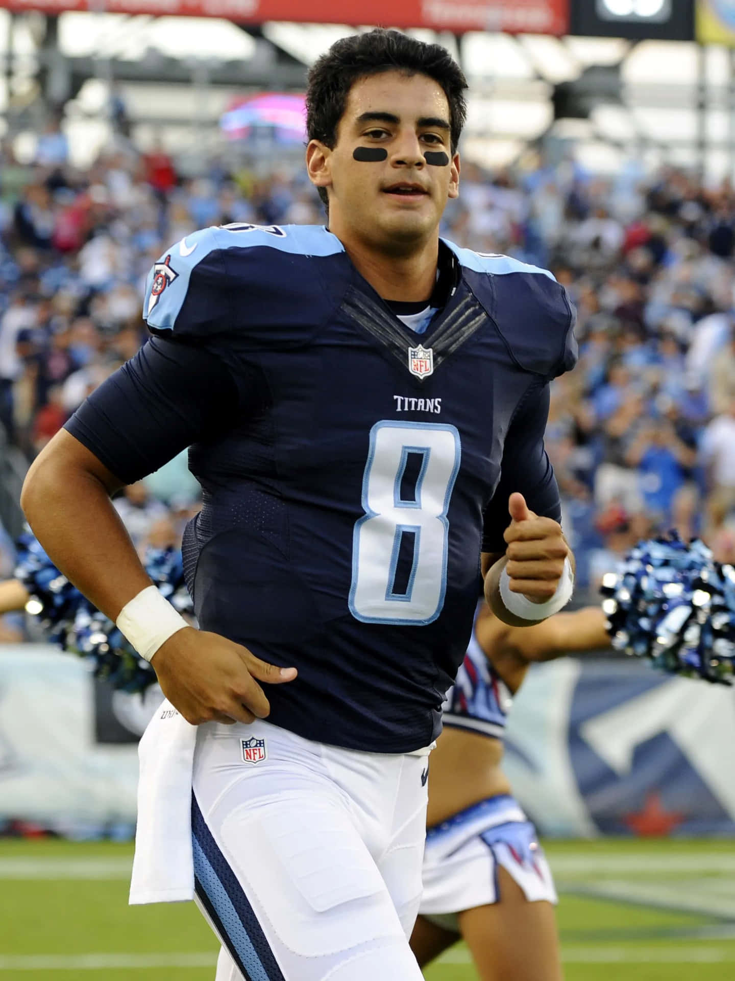 Marcus Mariota Titans Quarterback Wallpaper