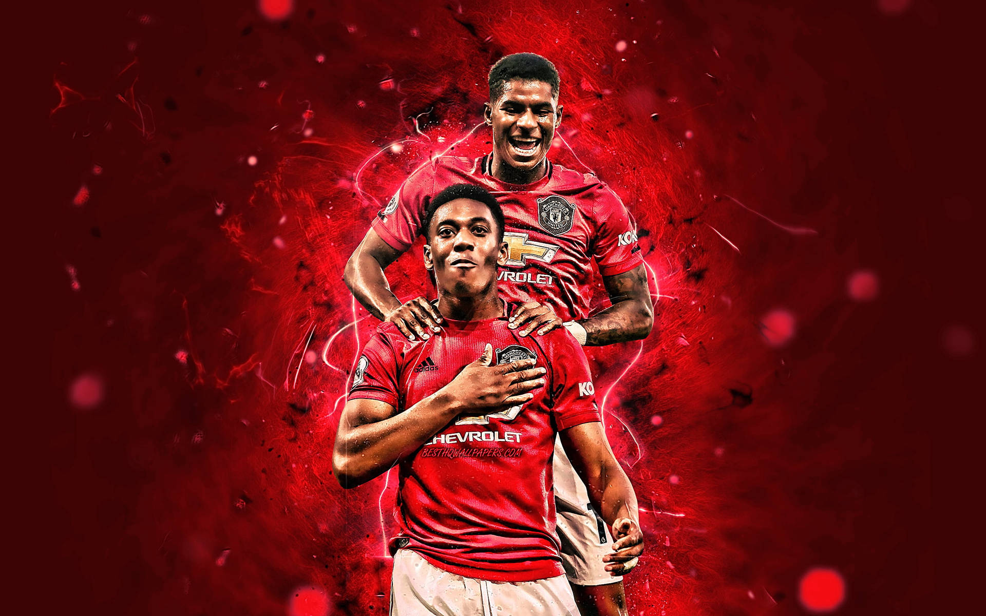Marcus Rashford And Anthony Martial Wallpaper