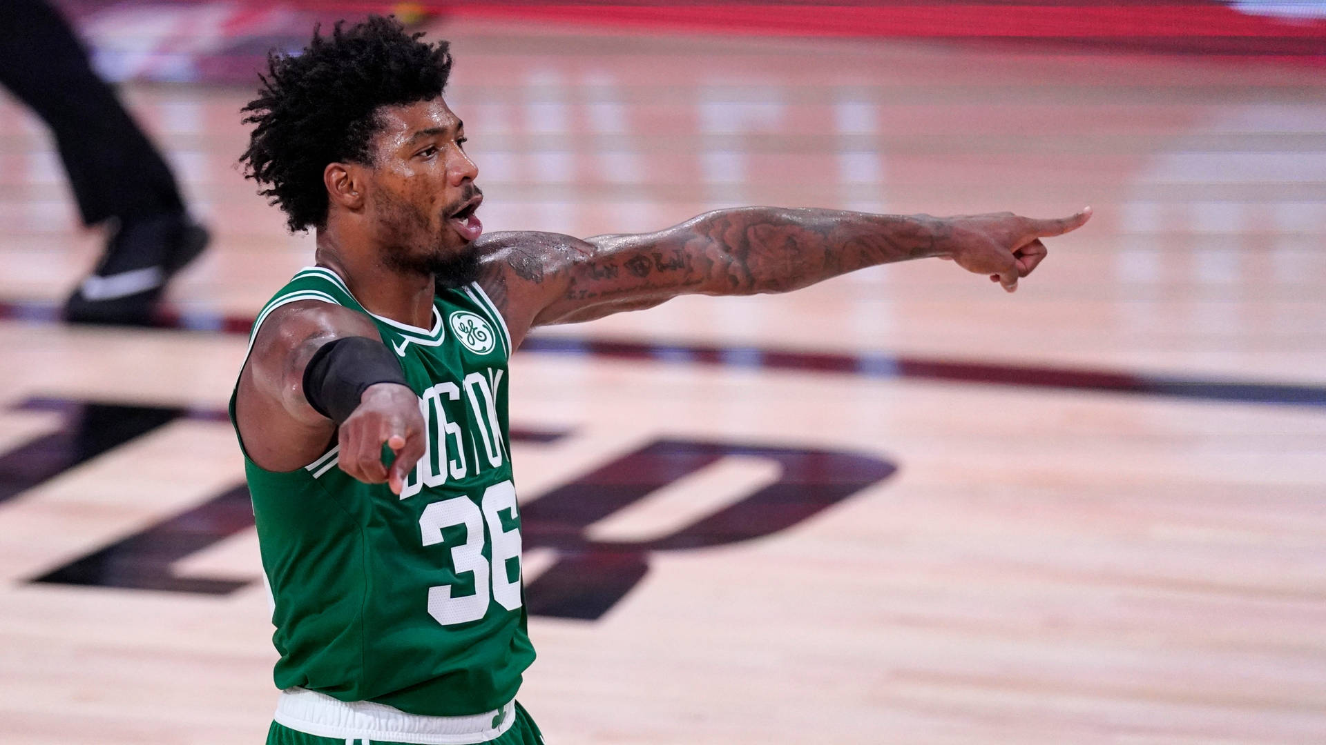 Marcus Smart Double Time Instruction Wallpaper