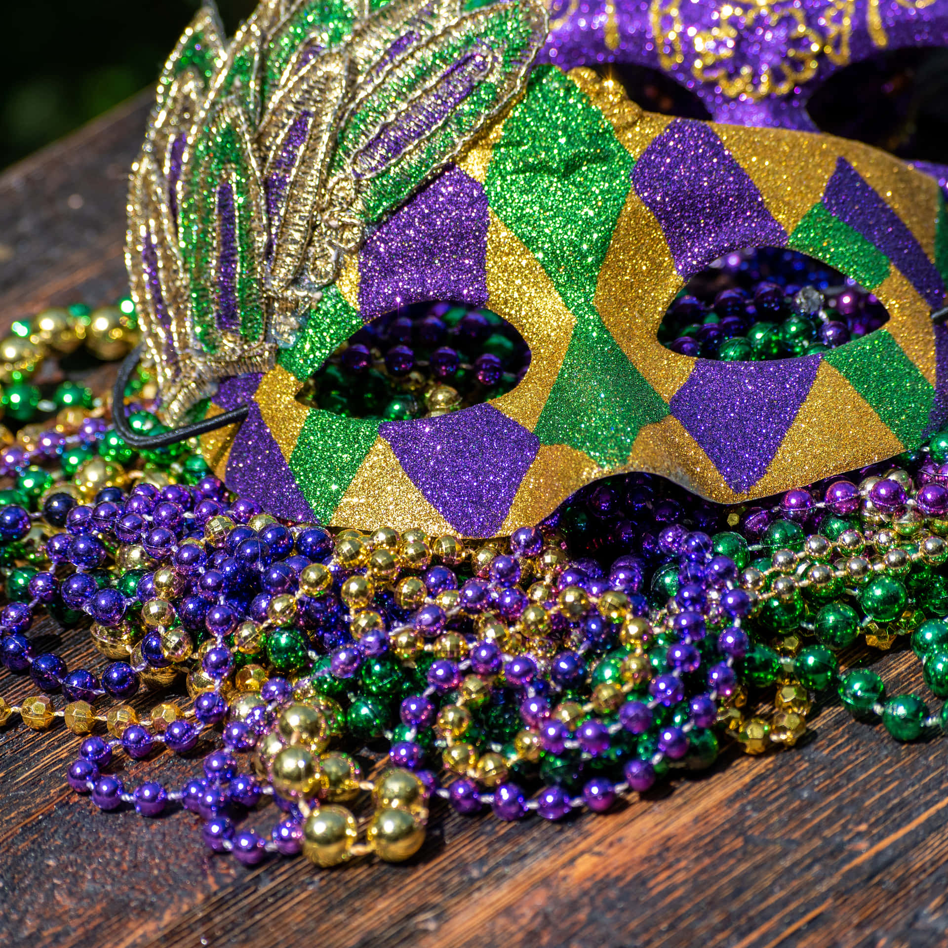 Celebrandoil Mardi Gras A New Orleans, Louisiana