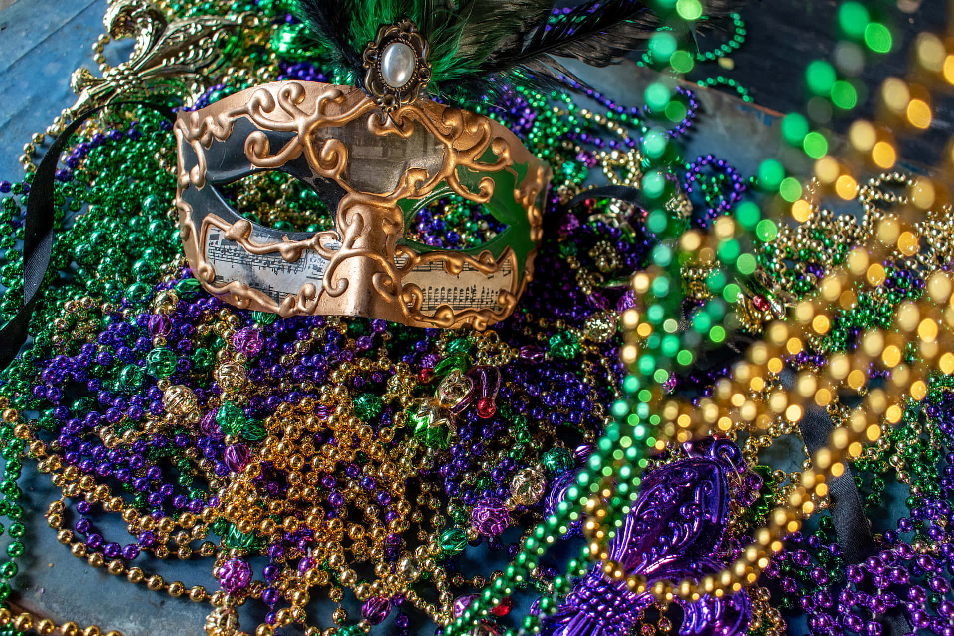 Celebrandoo Mardi Gras Em Nova Orleans