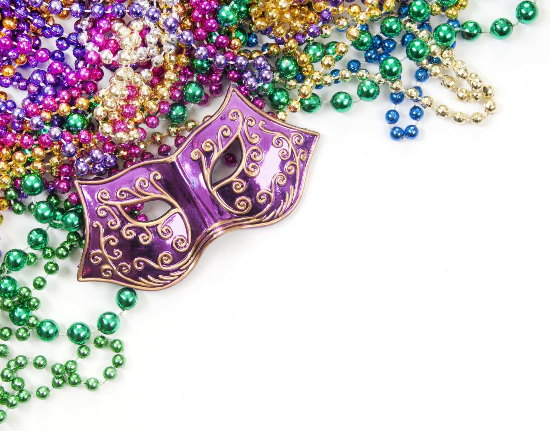 Celebrate Mardi Gras with dancing, parades and festive colors!