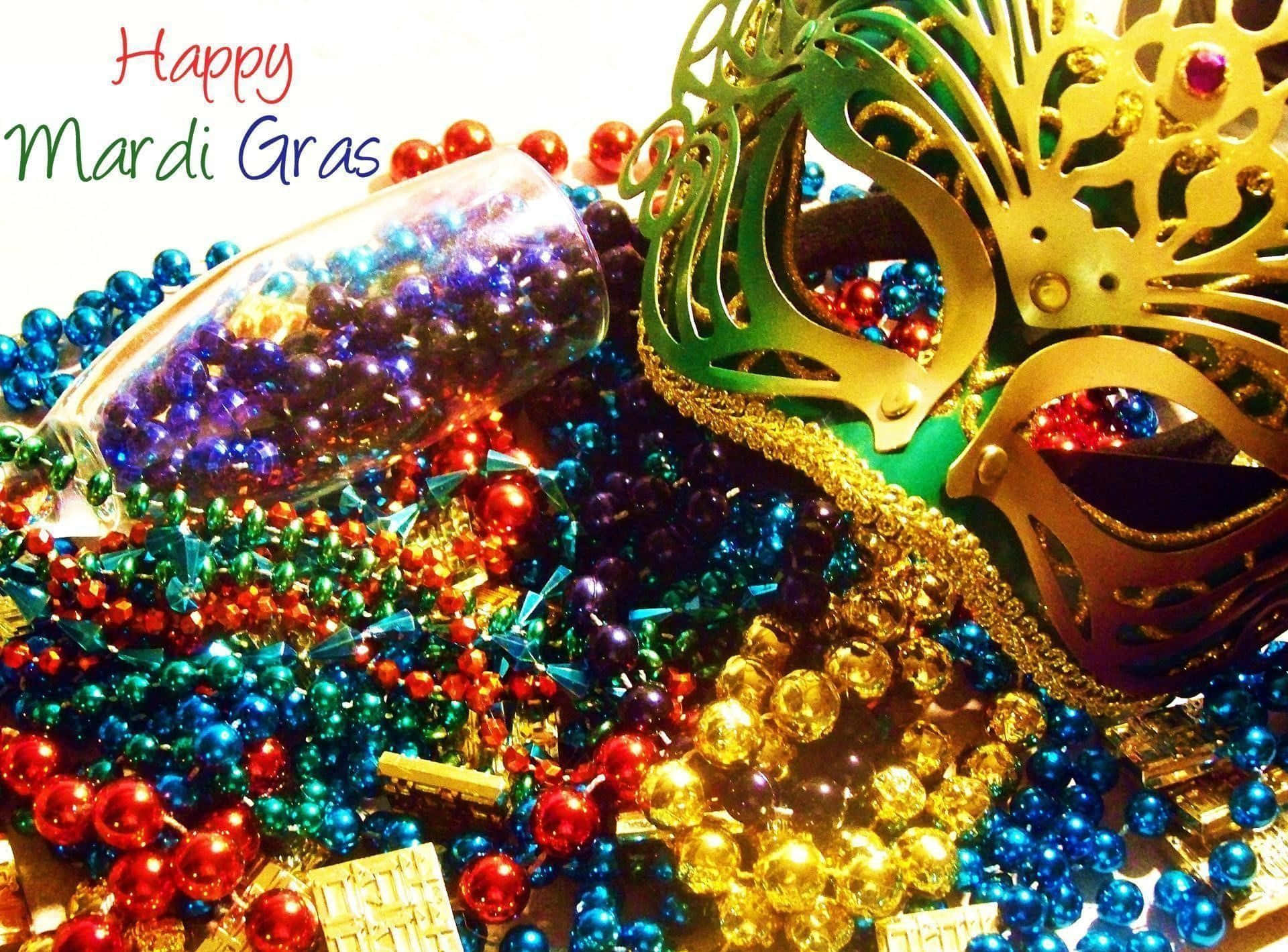 Celebrate Mardi Gras with a splash of color.