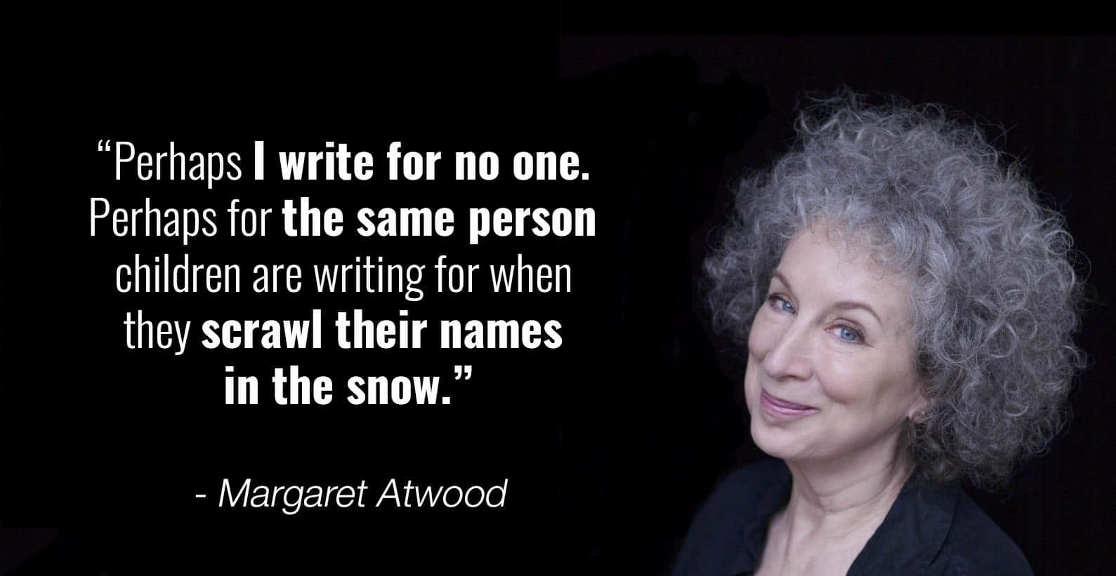 Margaret Atwood Writing Quote Wallpaper