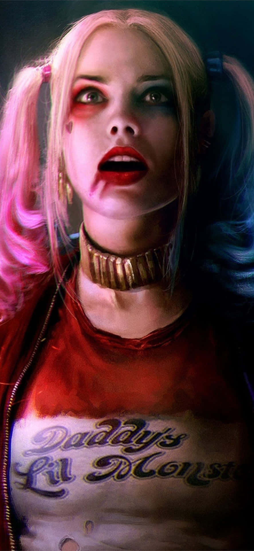 Margotrobbie Als Harley Quinn Aus Suicide Squad Wallpaper