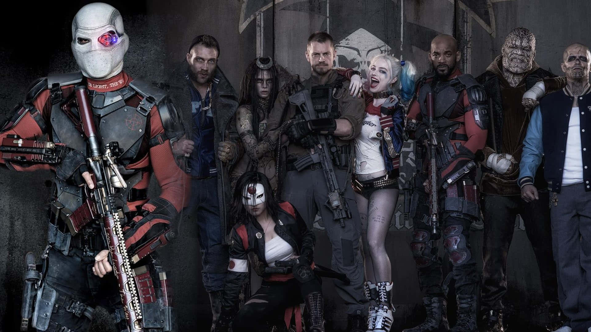Margot Robbie as Harley Quinn in Suicide Squad Wallpaper
