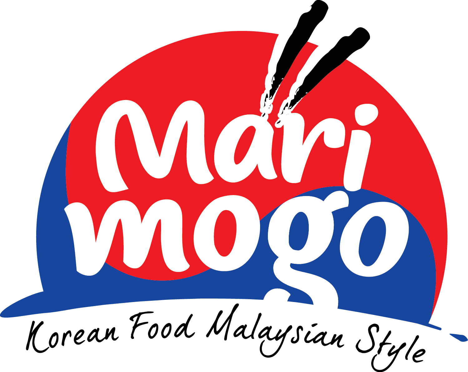 Mari Mogo Korean Food Malaysian Style Logo PNG