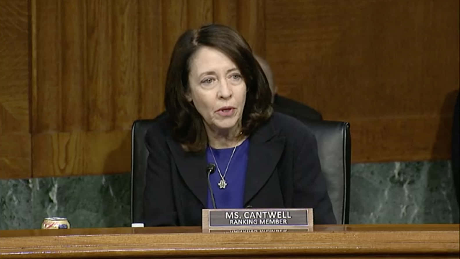 Maria Cantwell Speaking Wallpaper