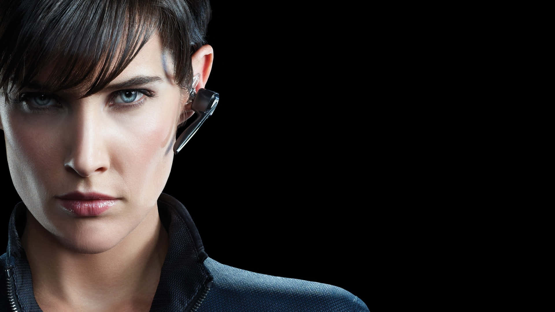 Maria Hill, a fiercely loyal soldier of S.H.I.E.L.D. Wallpaper