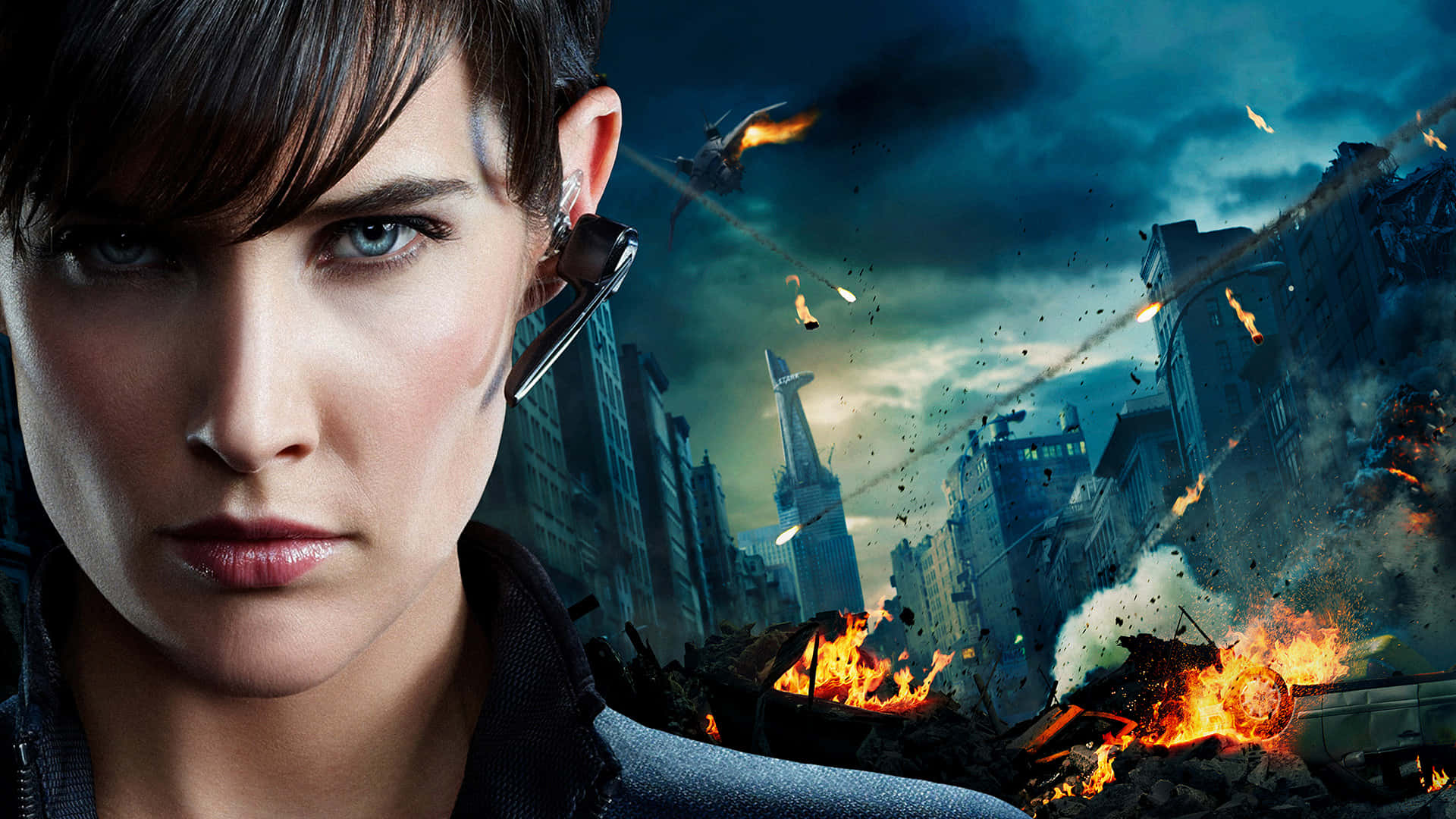 Maria Hill, the ever-dependable agent of SHIELD Wallpaper