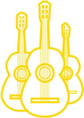 Mariachi Instruments Silhouette PNG