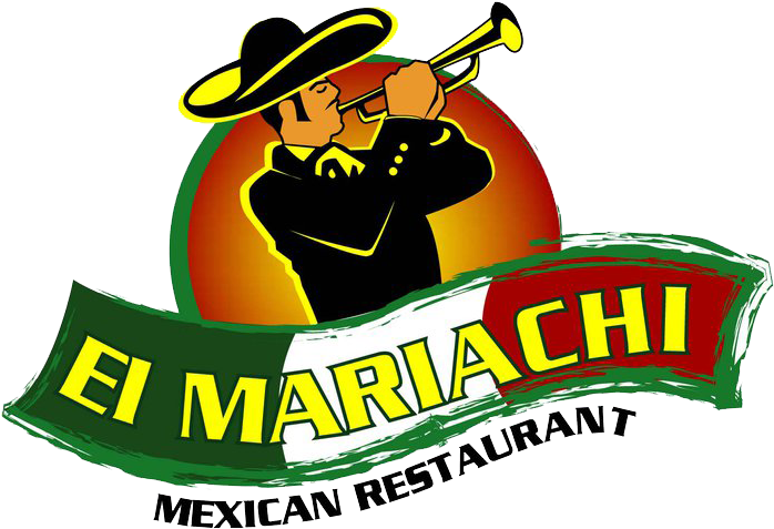 Mariachi Musician Mexican Restaurant Logo PNG