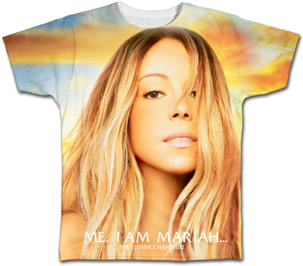 Mariah Carey Elusive Chanteuse T Shirt PNG