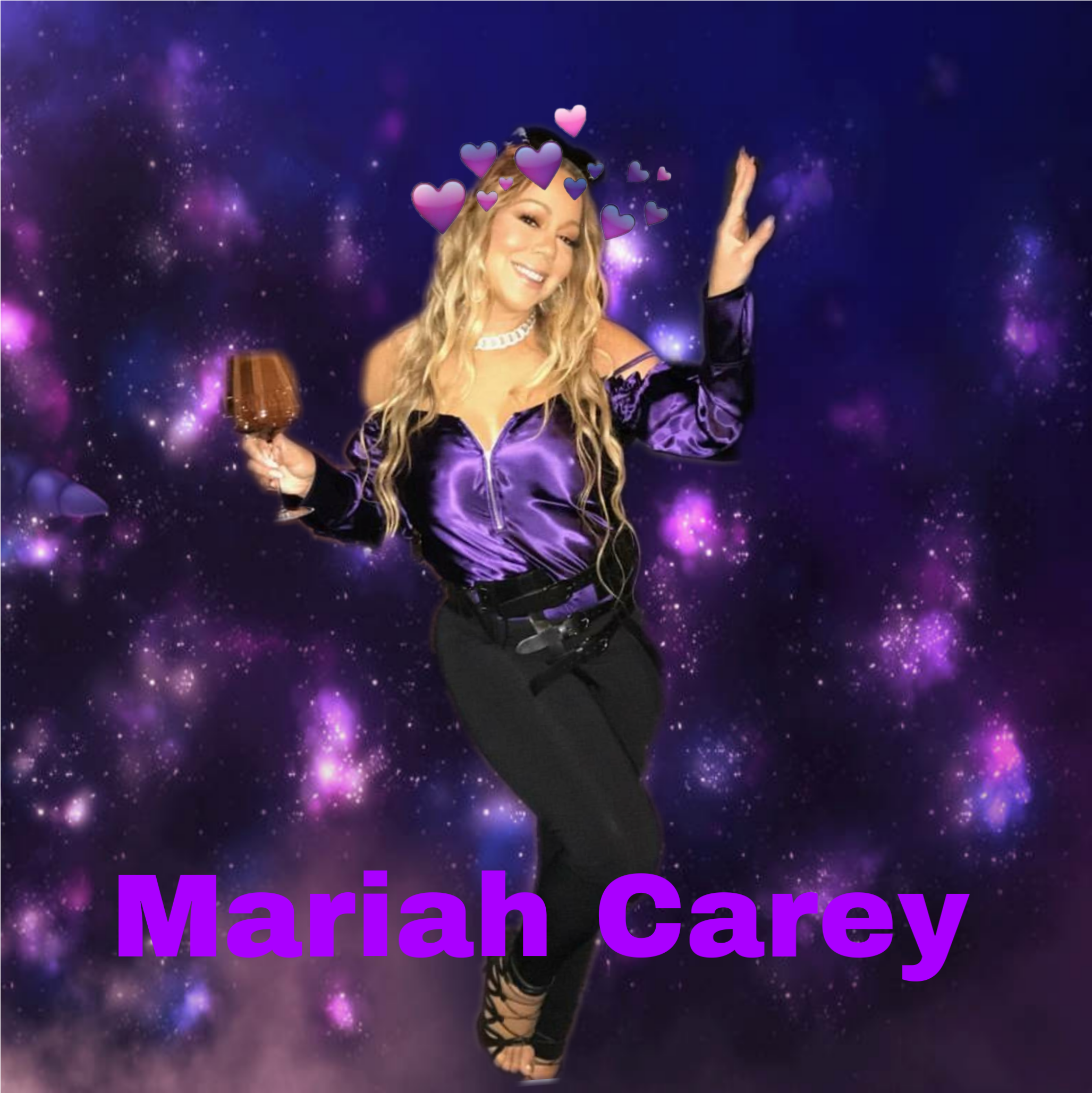Mariah Carey_ Purple Bliss PNG