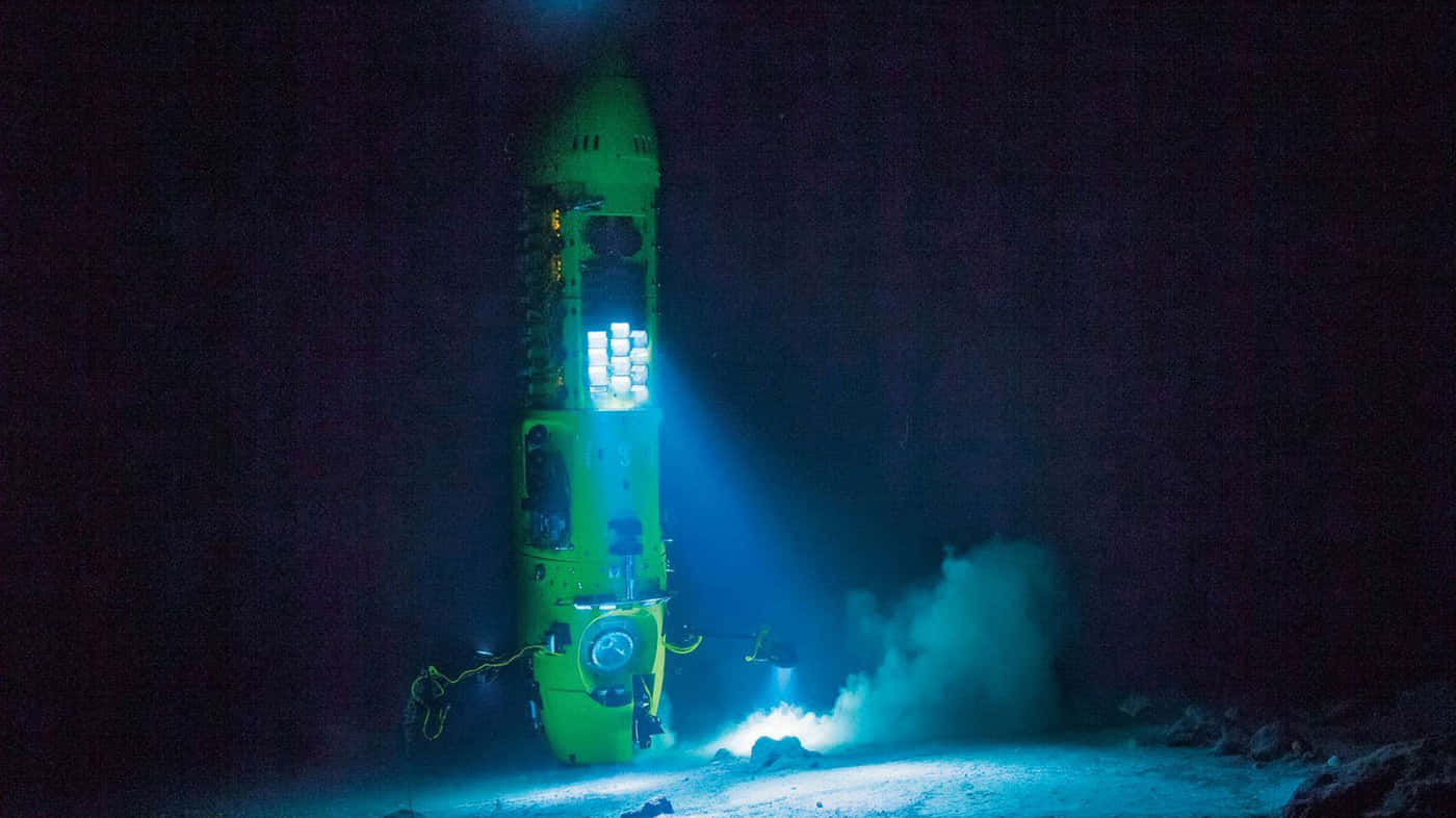 A View of the Mariana Trench From Above