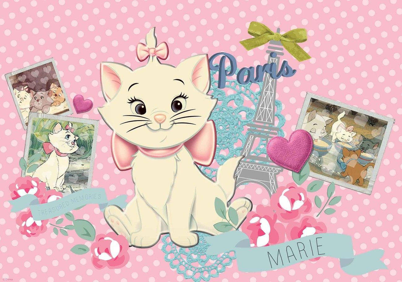 Marie Cat Cut-outs Wallpaper