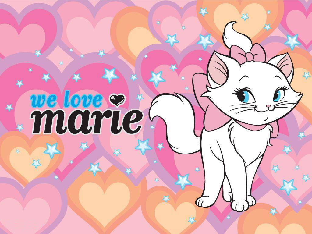 Marie Cat Fan Art Wallpaper