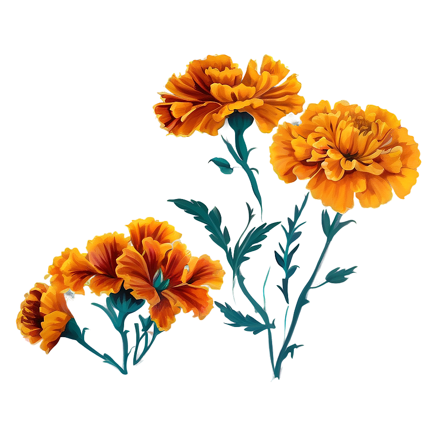 Download Marigold Fabric Print Png Yrc | Wallpapers.com